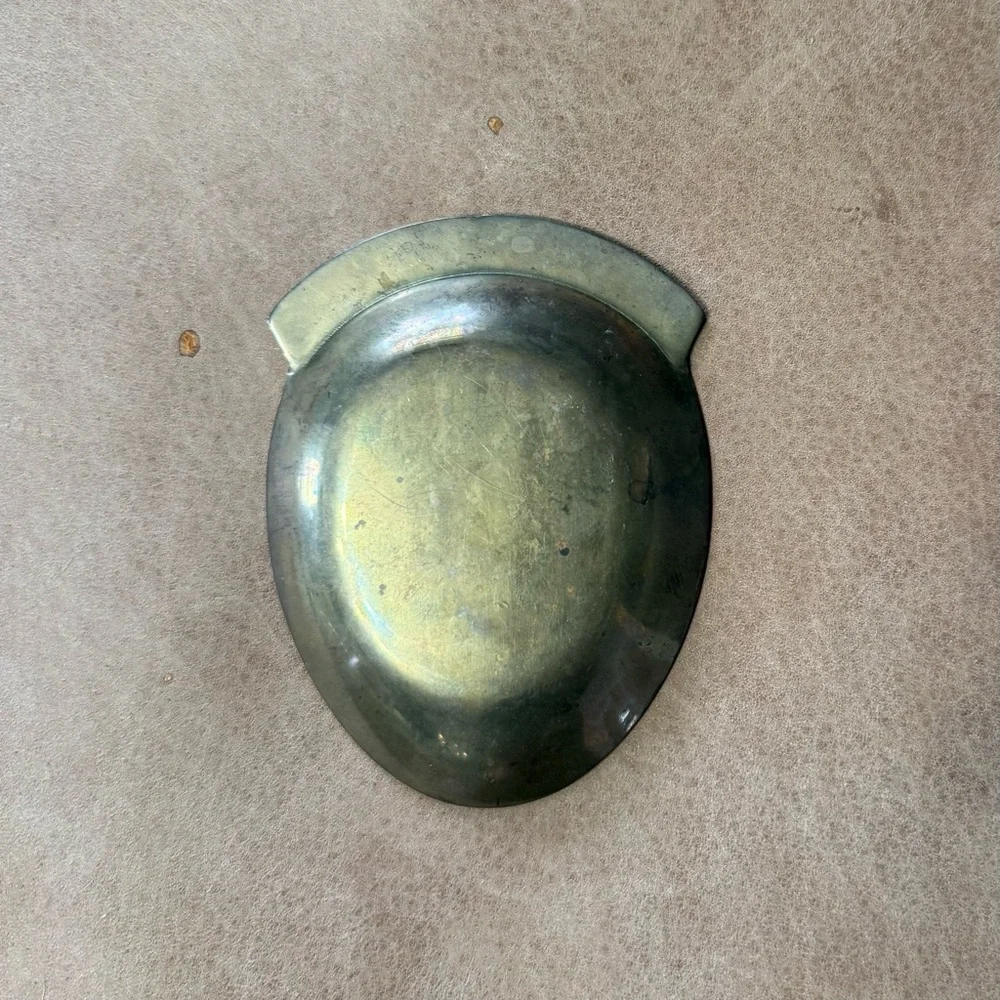 Vintage Brass Pocket Change Dish